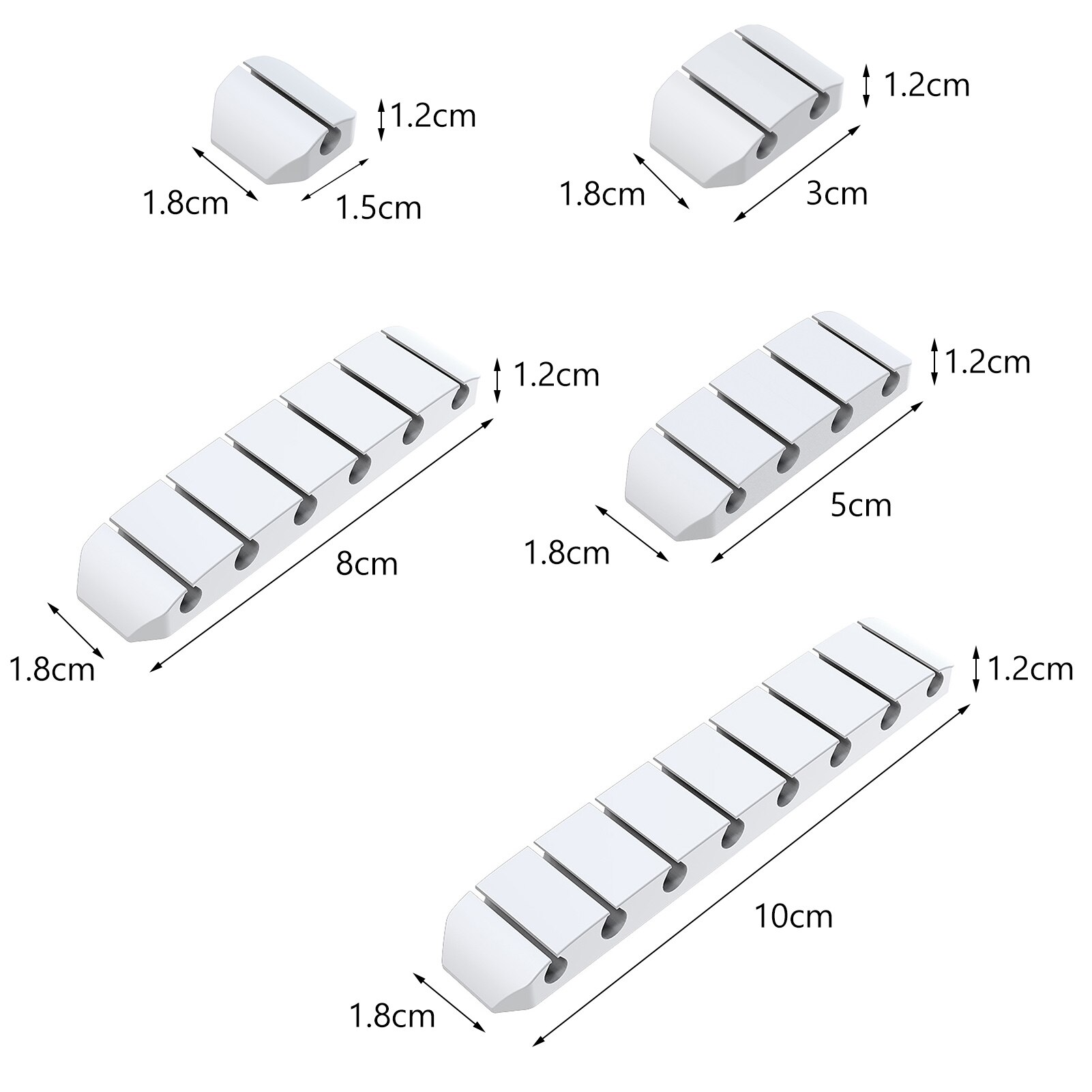 Enrouleur de câble USB en silicona, organizador de câble Flexible, Clips de gestión para souris, casque, écouturs, soporte de