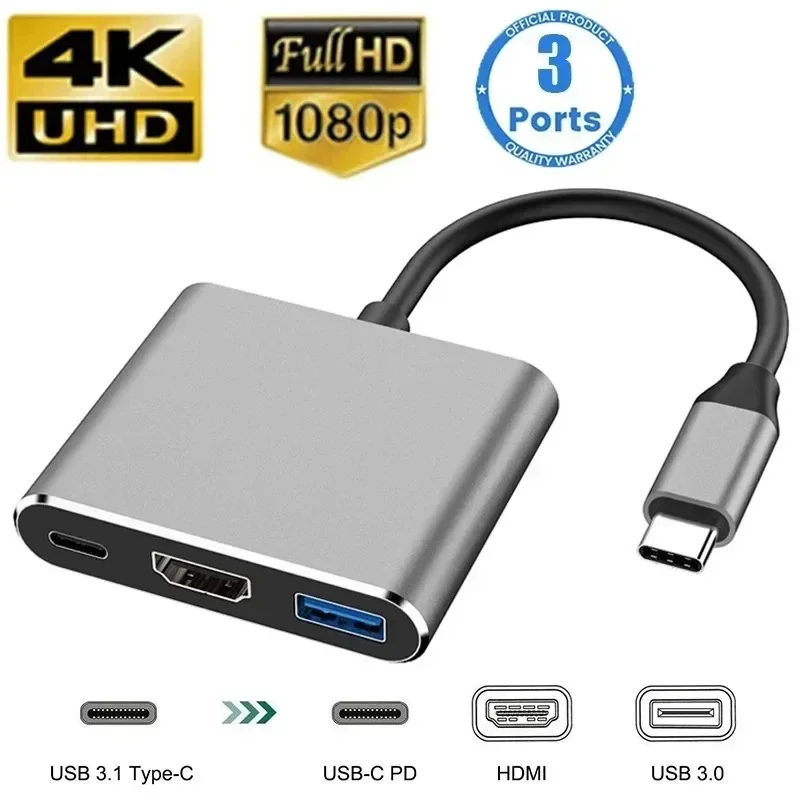 USB C Hub USB Hub 3.0, Aluminum 7 in 1 USB Extender, USB Splitter with 1 X USB 3.0, 4 X USB 2.0 and 2 X USB C Ports USB C Hub USB Hub 3.0, Aluminum 7 in 1 USB Extender, USB Splitter with 1 X USB 3.0, 4 X USB 2.0 and 2 X USB C Ports