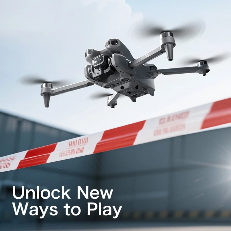 GT50 RC Drone 8K HD Aerial Photography Remote Control Aircraft Dual Camera WIFI GPS Three Sided Obstacle Avoidance Quadcopter