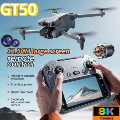 Drone GT50 8K con Cámara Dual